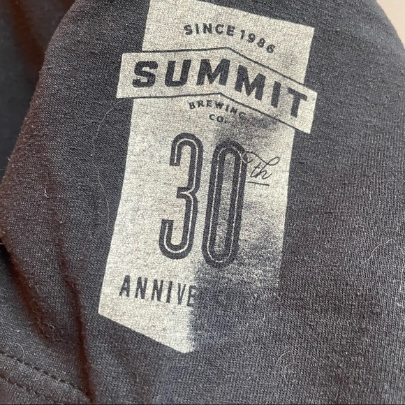 Summit beer shirt black mens - Picture 3 of 4